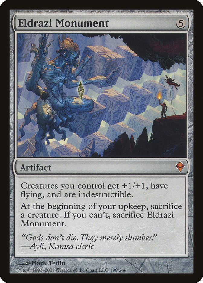 Eldrazi Monument [Zendikar] MTG Single Magic: The Gathering | Red Claw Gaming