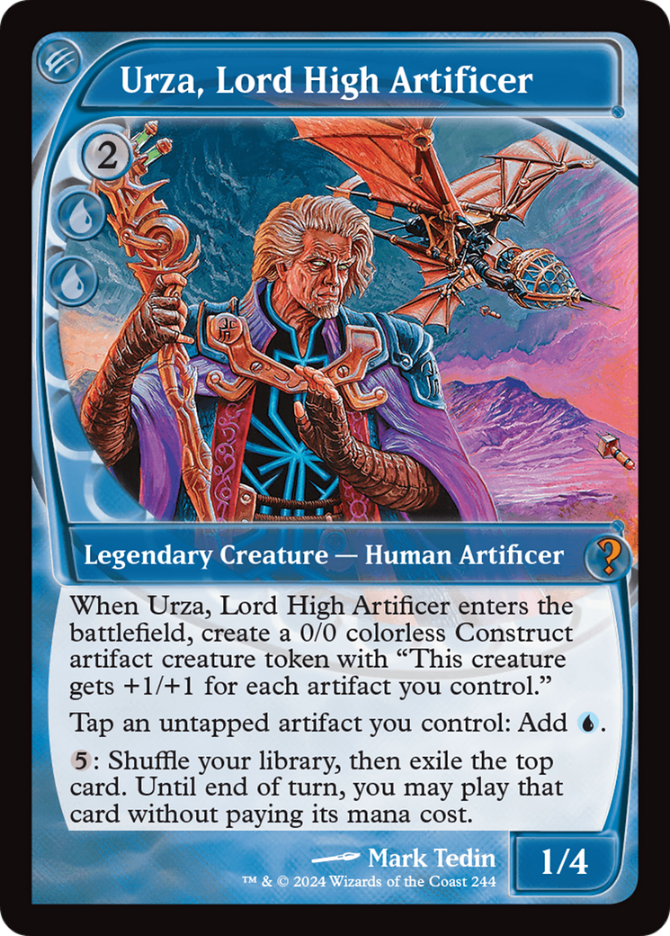 Urza, Lord High Artificer (Future Sight) [Mystery Booster 2] MTG Single Magic: The Gathering | Red Claw Gaming