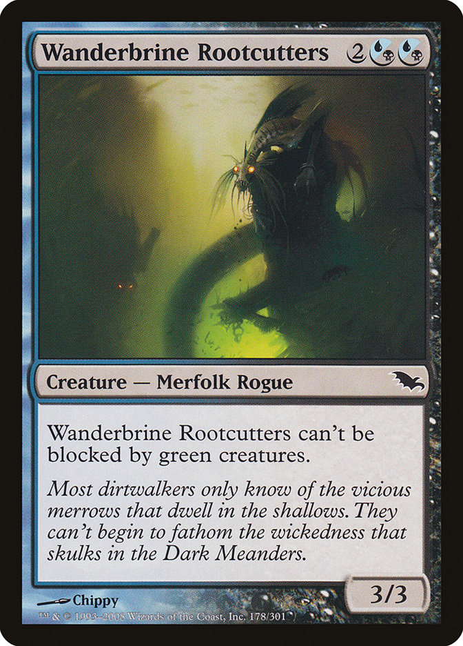 Wanderbrine Rootcutters [Shadowmoor] MTG Single Magic: The Gathering | Red Claw Gaming