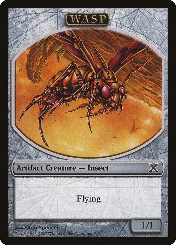 Wasp Token [Tenth Edition Tokens] MTG Single Magic: The Gathering | Red Claw Gaming