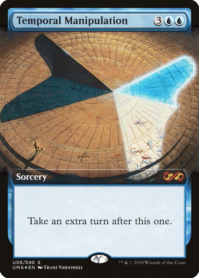 Temporal Manipulation (Topper) [Ultimate Masters Box Topper] MTG Single Magic: The Gathering | Red Claw Gaming