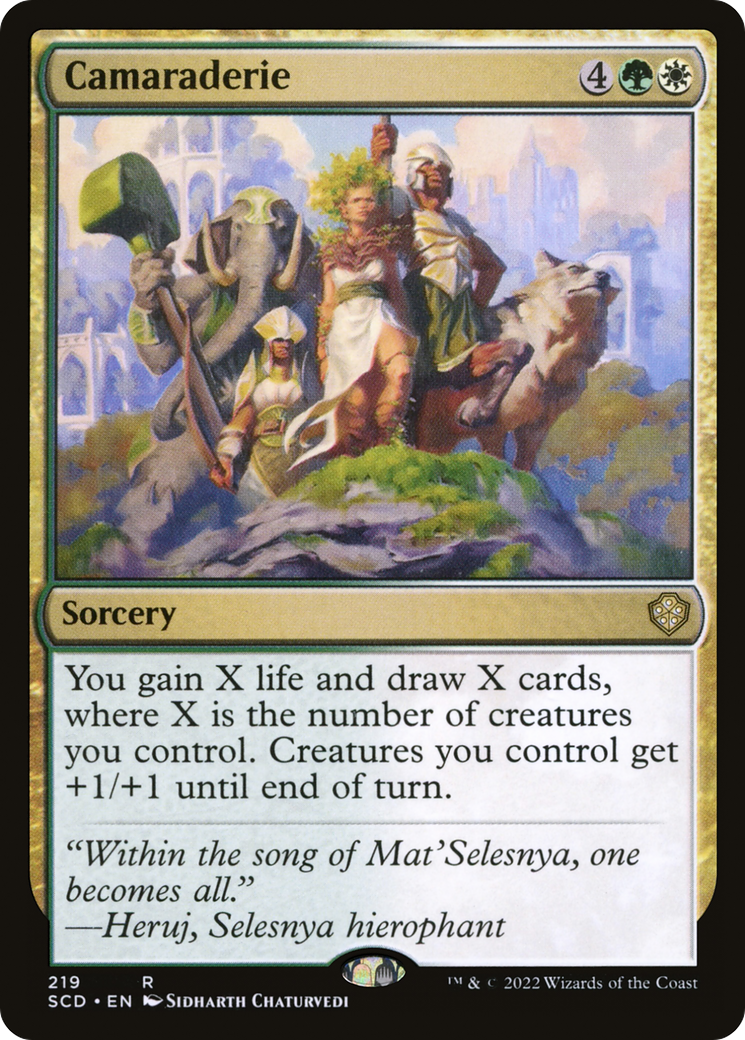 Camaraderie [Starter Commander Decks] MTG Single Magic: The Gathering | Red Claw Gaming