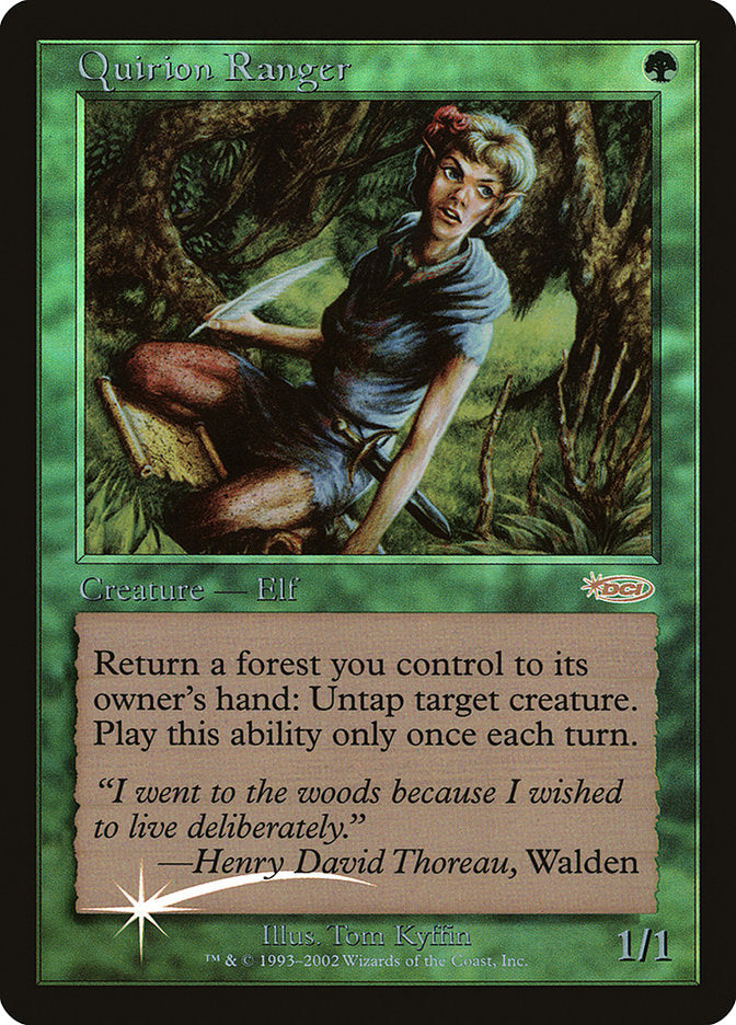 Quirion Ranger [Friday Night Magic 2001] MTG Single Magic: The Gathering | Red Claw Gaming