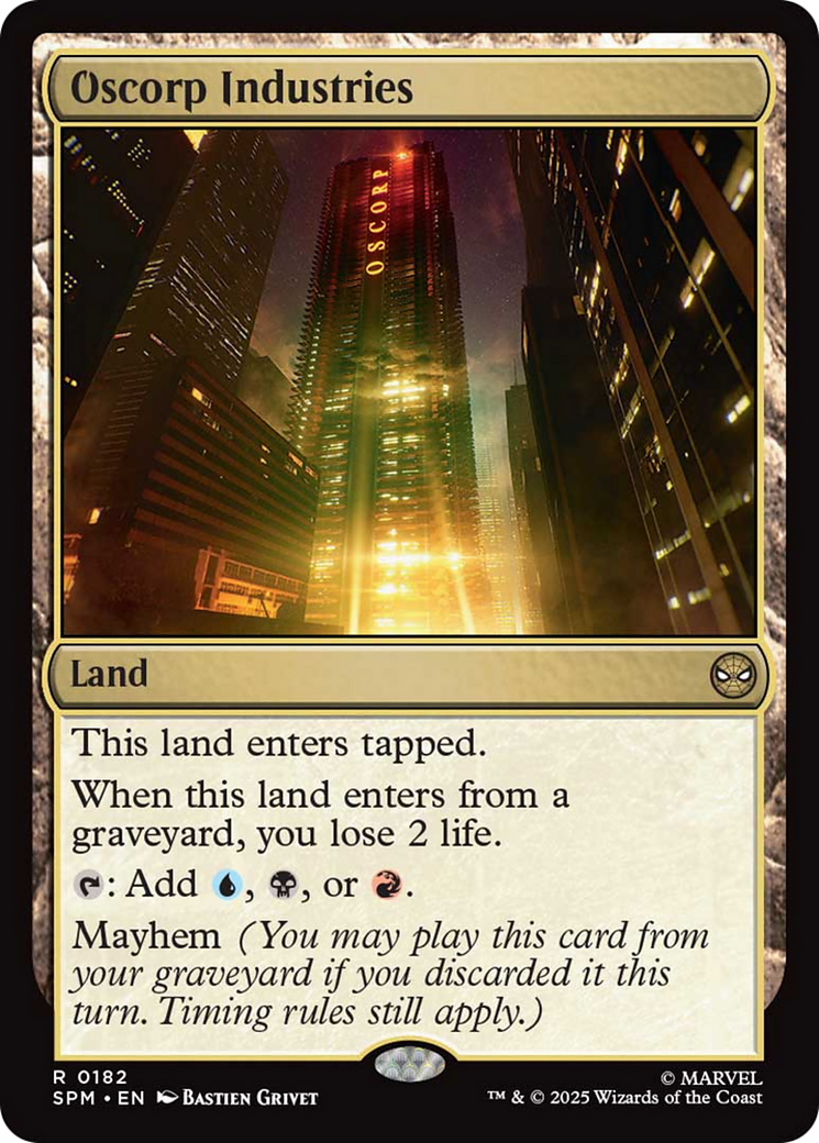Oscorp Industries [Marvel's Spider-Man] MTG Single Magic: The Gathering | Red Claw Gaming