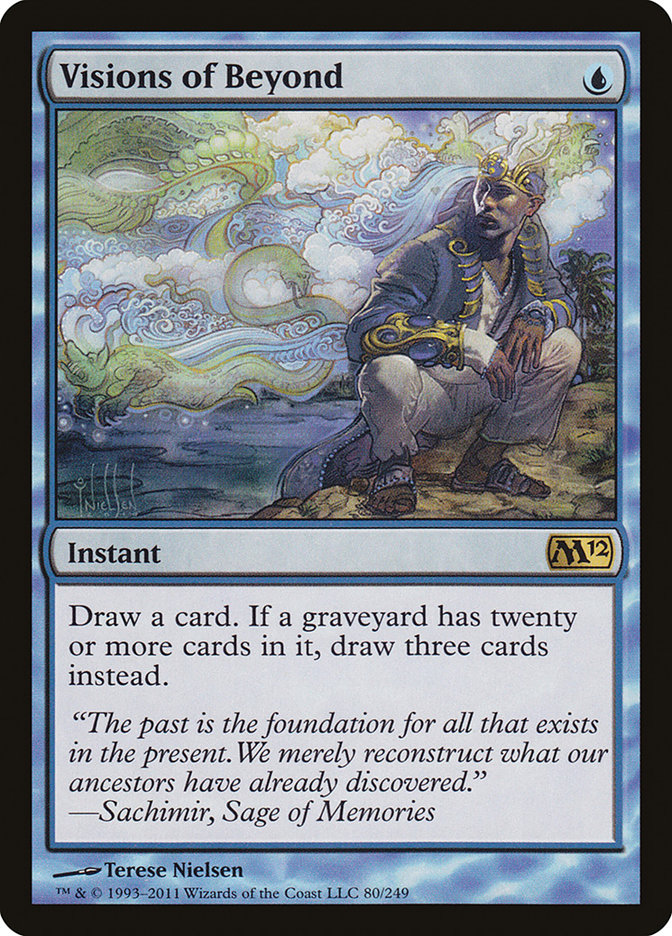 Visions of Beyond [Magic 2012] MTG Single Magic: The Gathering | Red Claw Gaming