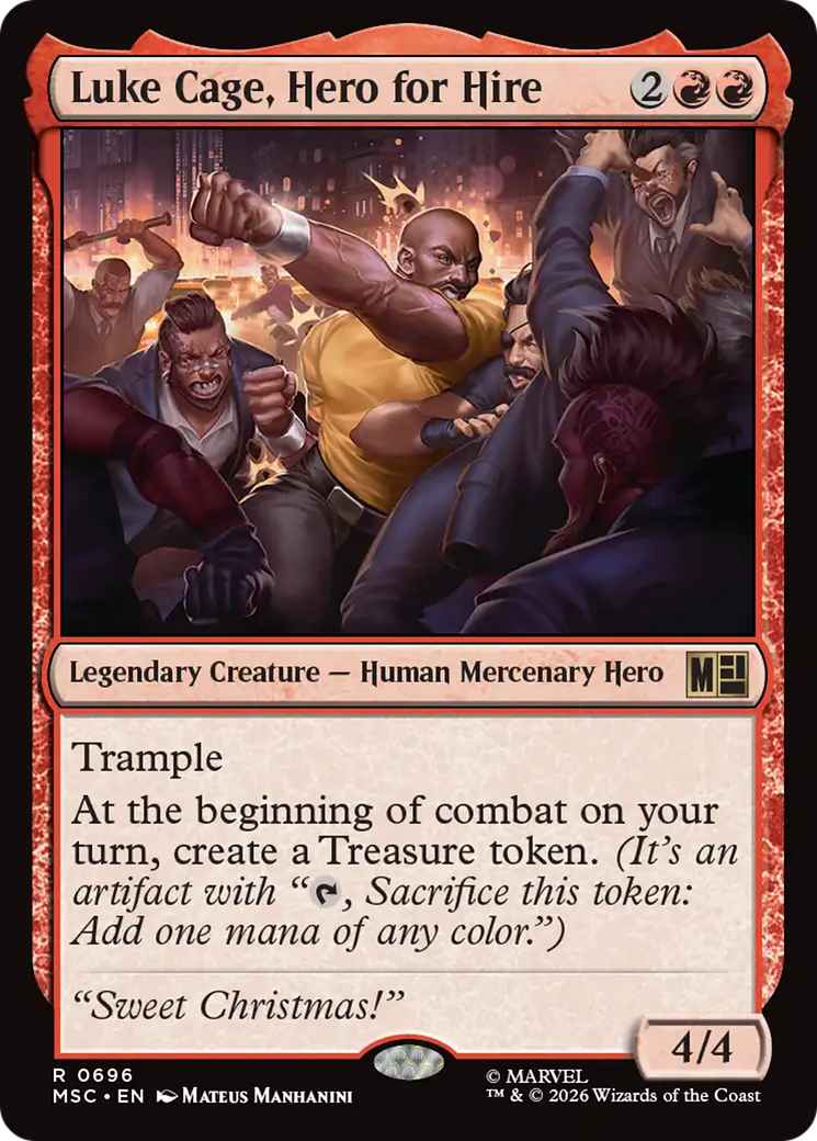 Luke Cage, Hero for Hire [Marvel Super Heroes Commander] | Red Claw Gaming