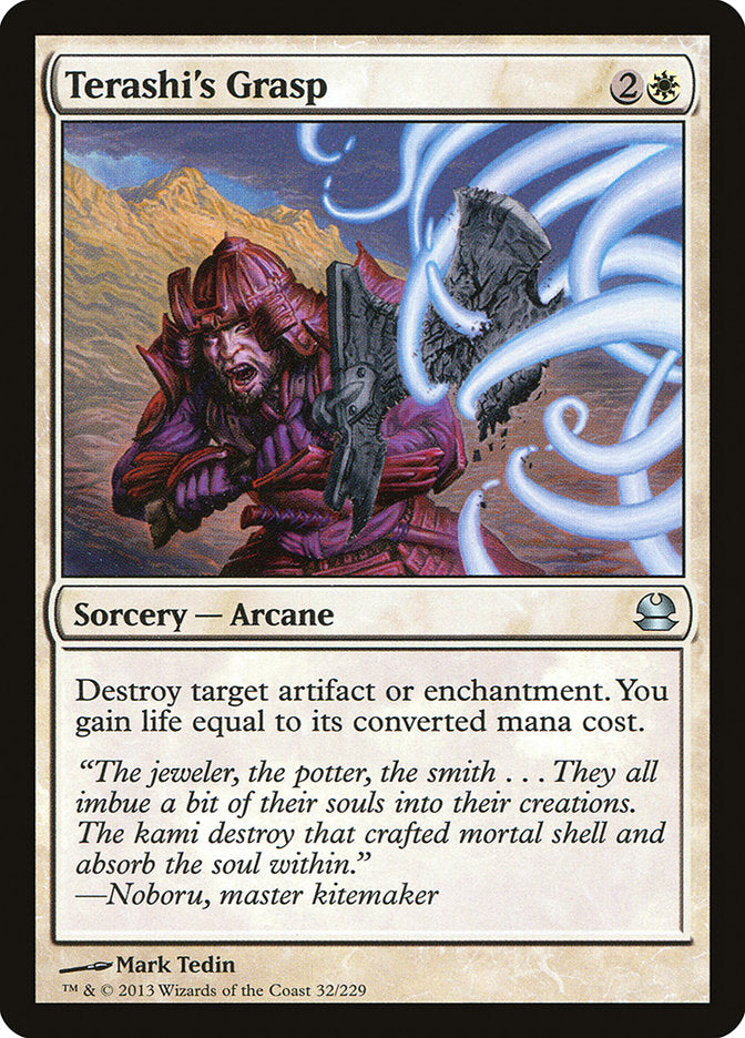 Terashi's Grasp [Modern Masters] MTG Single Magic: The Gathering | Red Claw Gaming