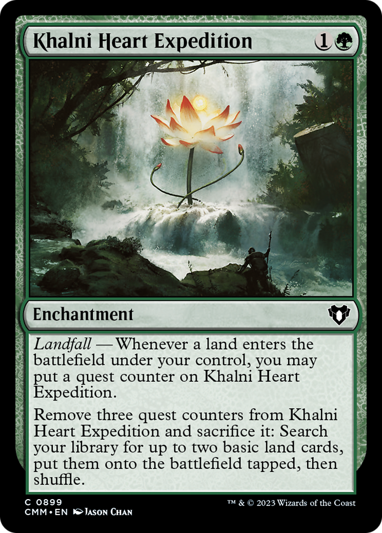 Khalni Heart Expedition [Commander Masters] MTG Single Magic: The Gathering | Red Claw Gaming