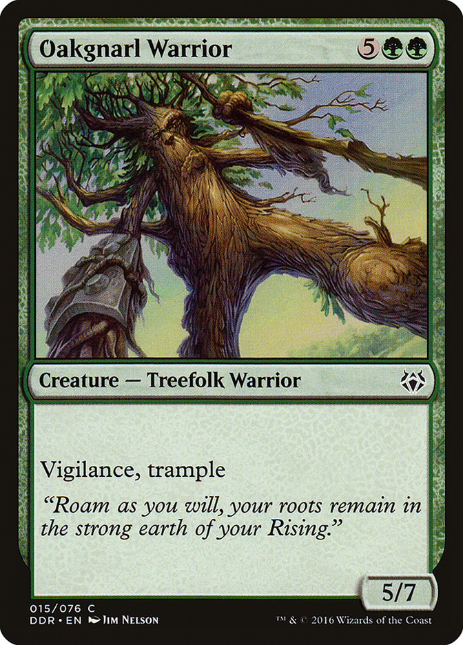 Oakgnarl Warrior [Duel Decks: Nissa vs. Ob Nixilis] MTG Single Magic: The Gathering | Red Claw Gaming