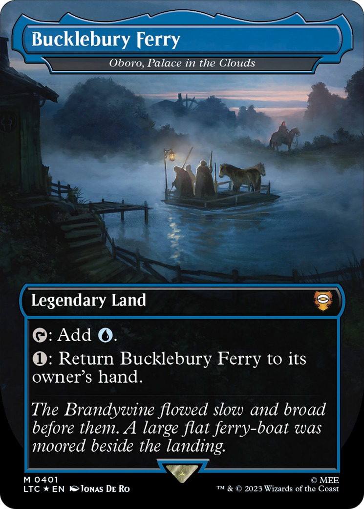 Bucklebury Ferry - Oboro, Palace in the Clouds (Surge Foil Realms and Relics) [The Lord of the Rings: Tales of Middle-Earth Commander] MTG Single Magic: The Gathering    | Red Claw Gaming