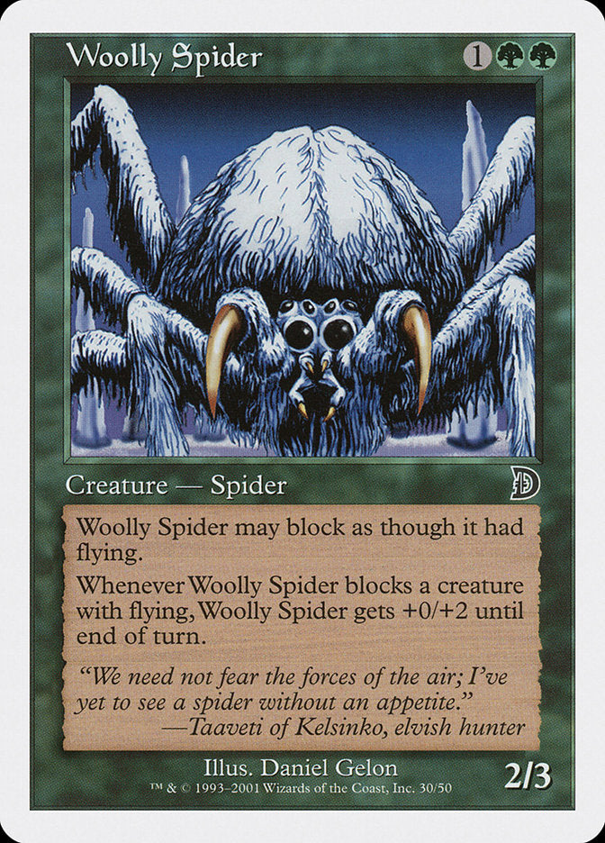 Woolly Spider [Deckmasters] MTG Single Magic: The Gathering | Red Claw Gaming