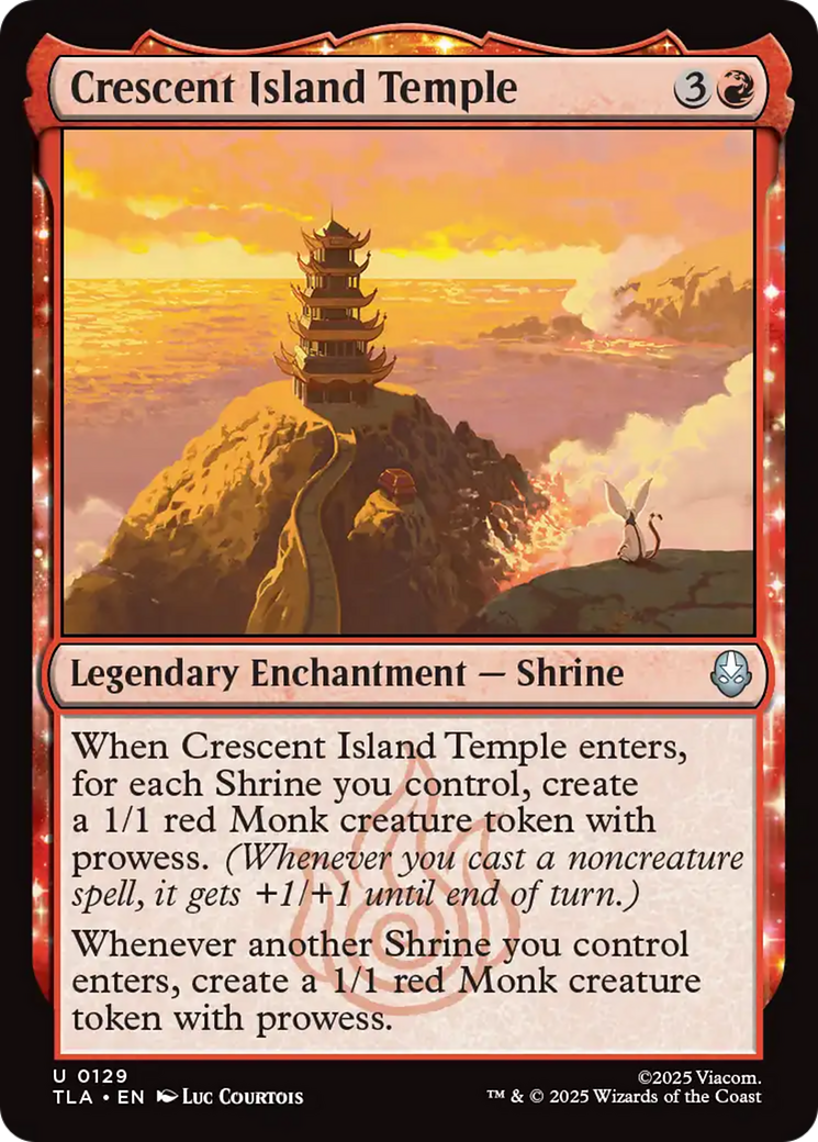 Crescent Island Temple [Avatar: The Last Airbender] MTG Single Magic: The Gathering | Red Claw Gaming