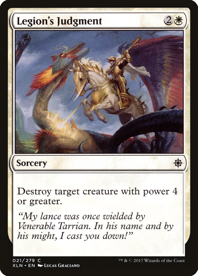 Legion's Judgment [Ixalan] MTG Single Magic: The Gathering | Red Claw Gaming