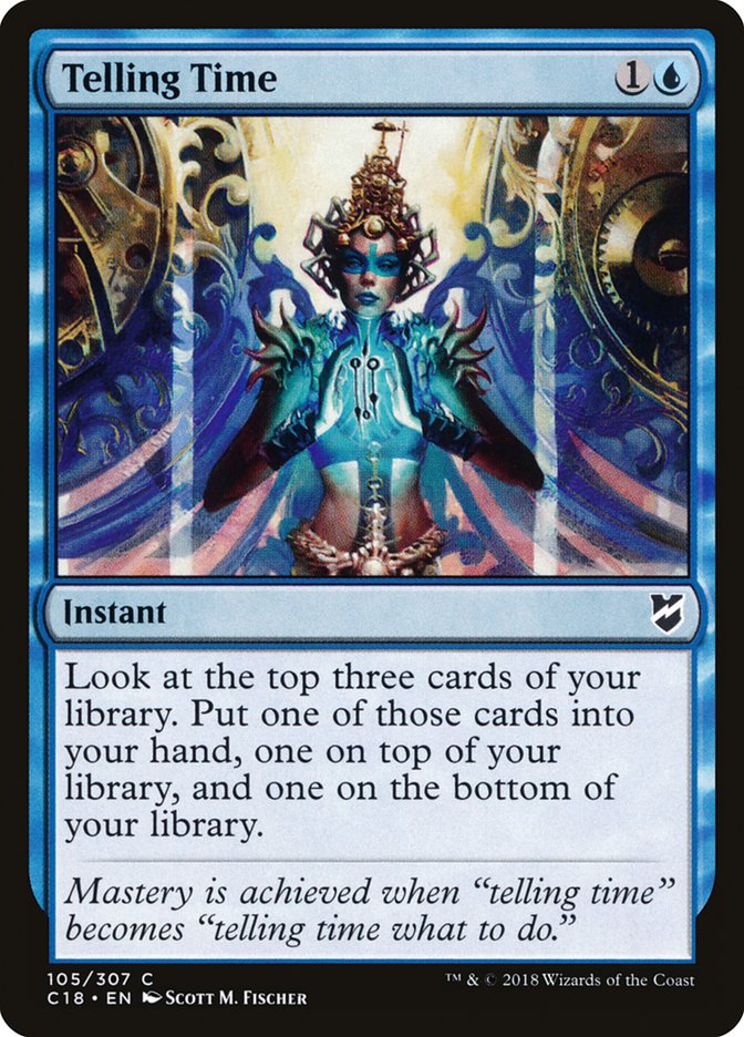Telling Time [Commander 2018] MTG Single Magic: The Gathering | Red Claw Gaming