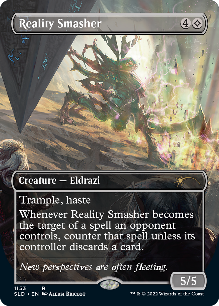 Reality Smasher (Borderless) [Secret Lair Drop Series] MTG Single Magic: The Gathering | Red Claw Gaming