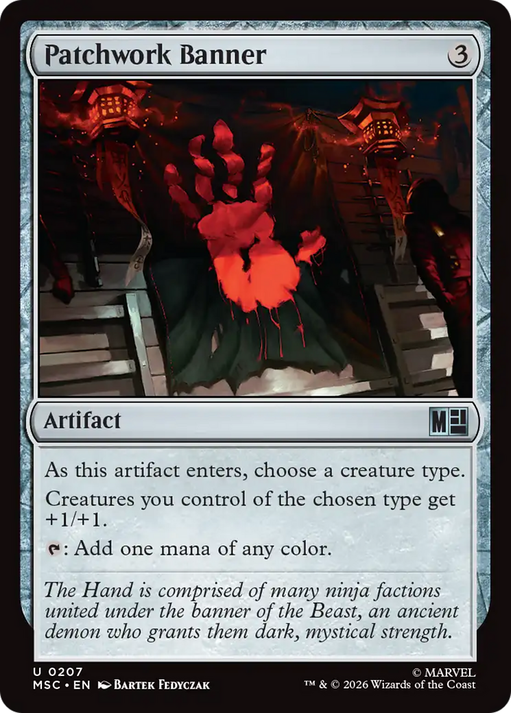 Patchwork Banner [Marvel Super Heroes Commander] | Red Claw Gaming