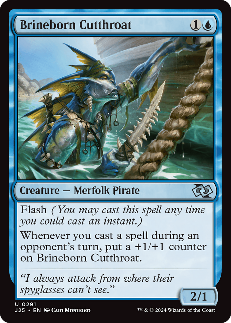 Brineborn Cutthroat [Foundations Jumpstart] MTG Single Magic: The Gathering | Red Claw Gaming