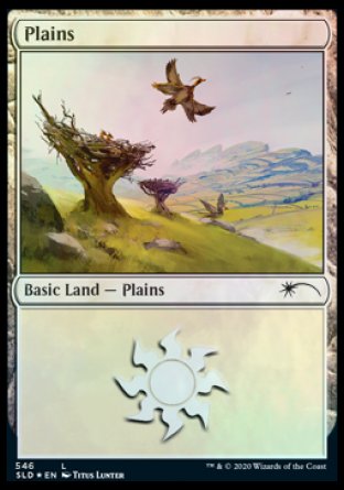 Plains (Feathered Friends) (546) [Secret Lair Drop Promos] MTG Single Magic: The Gathering | Red Claw Gaming