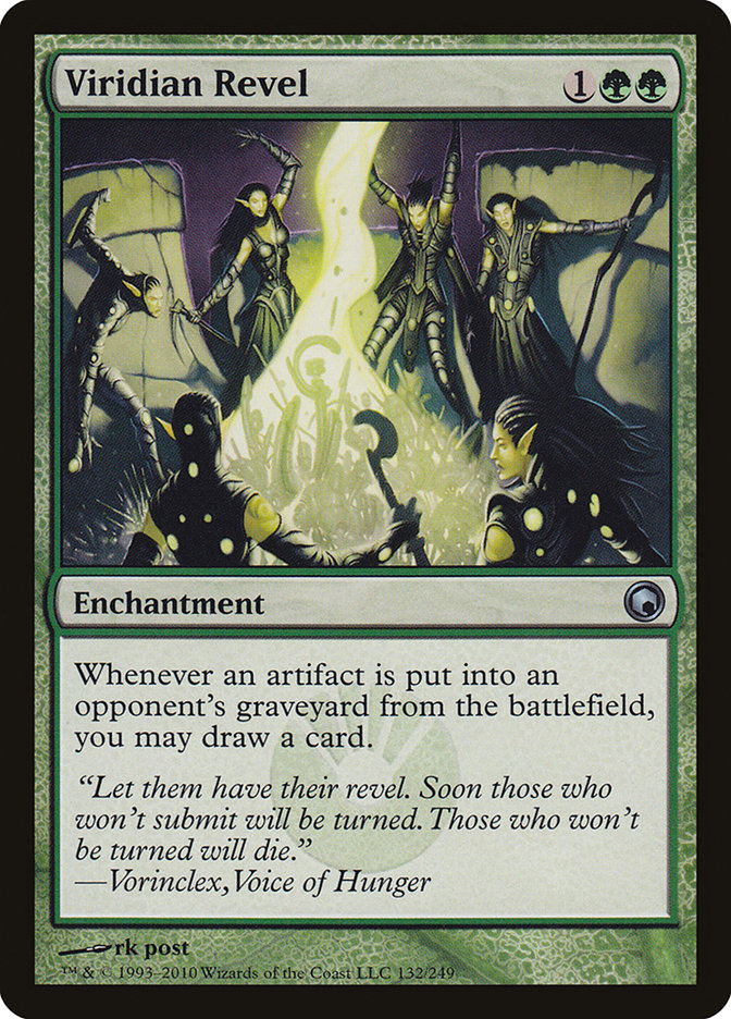 Viridian Revel [Scars of Mirrodin] MTG Single Magic: The Gathering | Red Claw Gaming