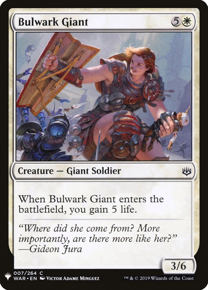Bulwark Giant [Mystery Booster] MTG Single Magic: The Gathering    | Red Claw Gaming