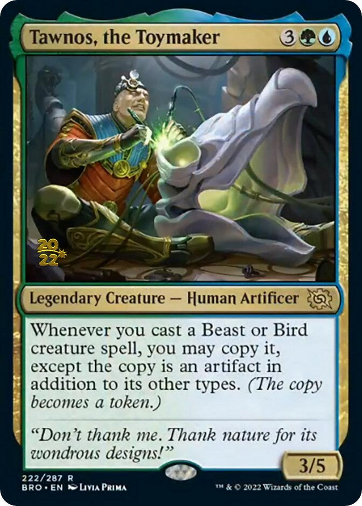 Tawnos, the Toymaker [The Brothers' War Prerelease Promos] MTG Single Magic: The Gathering | Red Claw Gaming