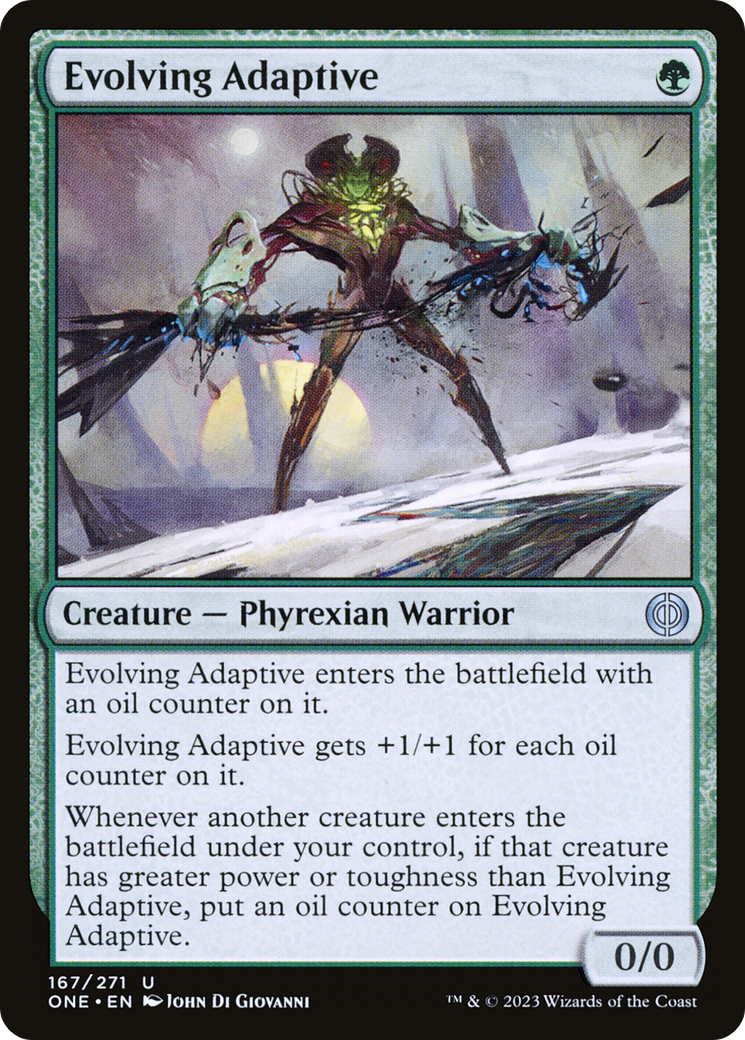 Evolving Adaptive [Phyrexia: All Will Be One] MTG Single Magic: The Gathering | Red Claw Gaming