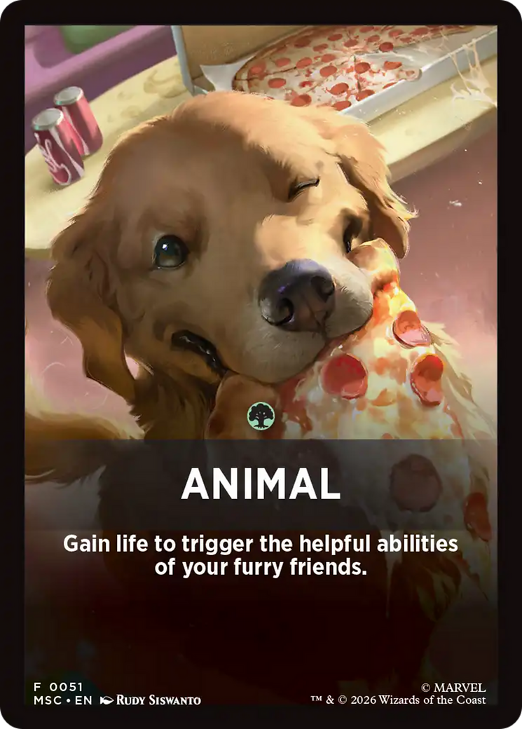 Animal Theme Card [Marvel Super Heroes Commander] MTG Single Magic: The Gathering | Red Claw Gaming