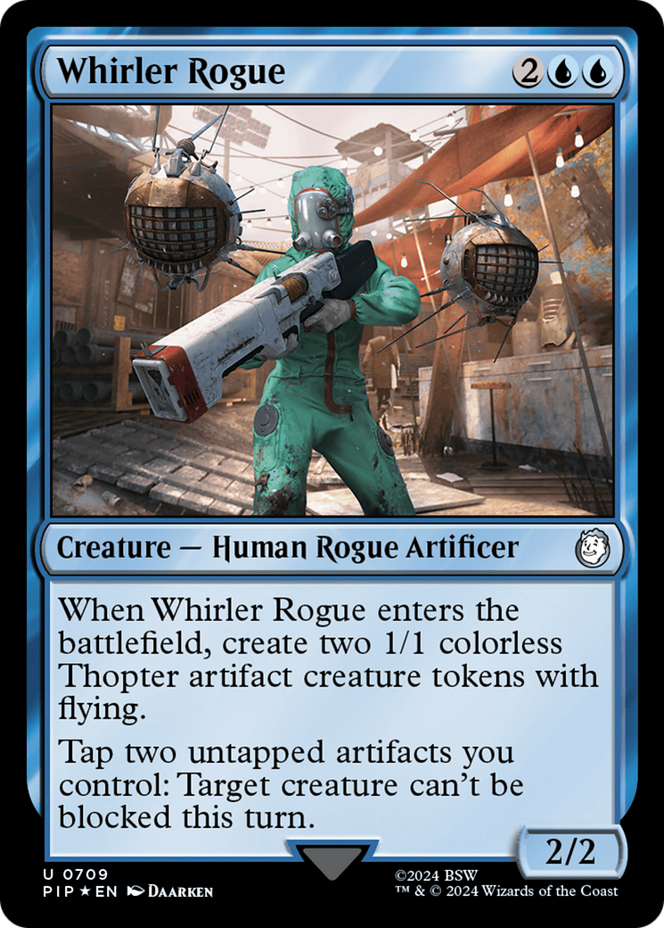 Whirler Rogue (Surge Foil) [Fallout] MTG Single Magic: The Gathering | Red Claw Gaming