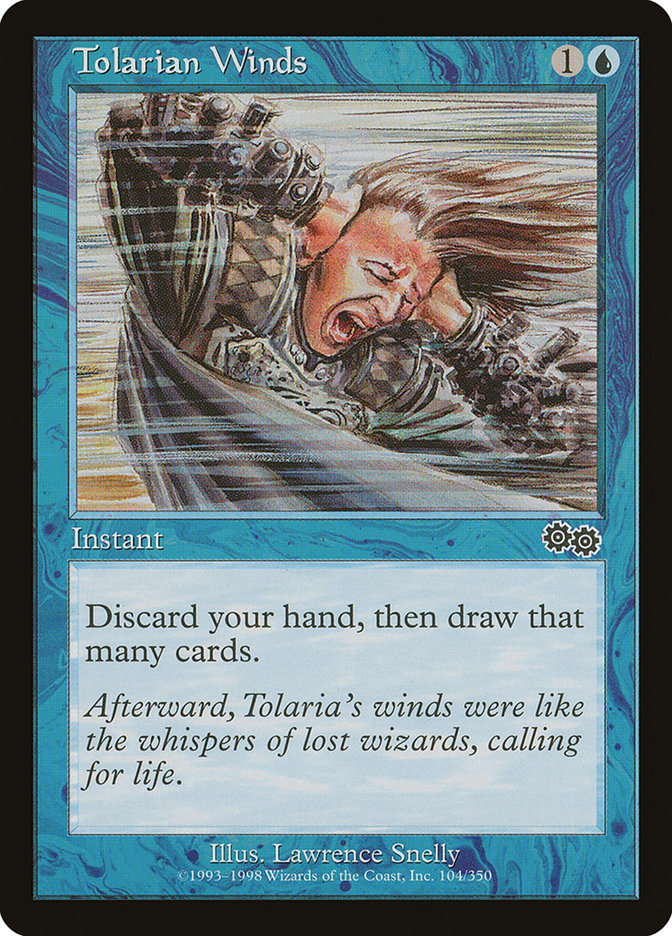 Tolarian Winds [Urza's Saga] MTG Single Magic: The Gathering | Red Claw Gaming