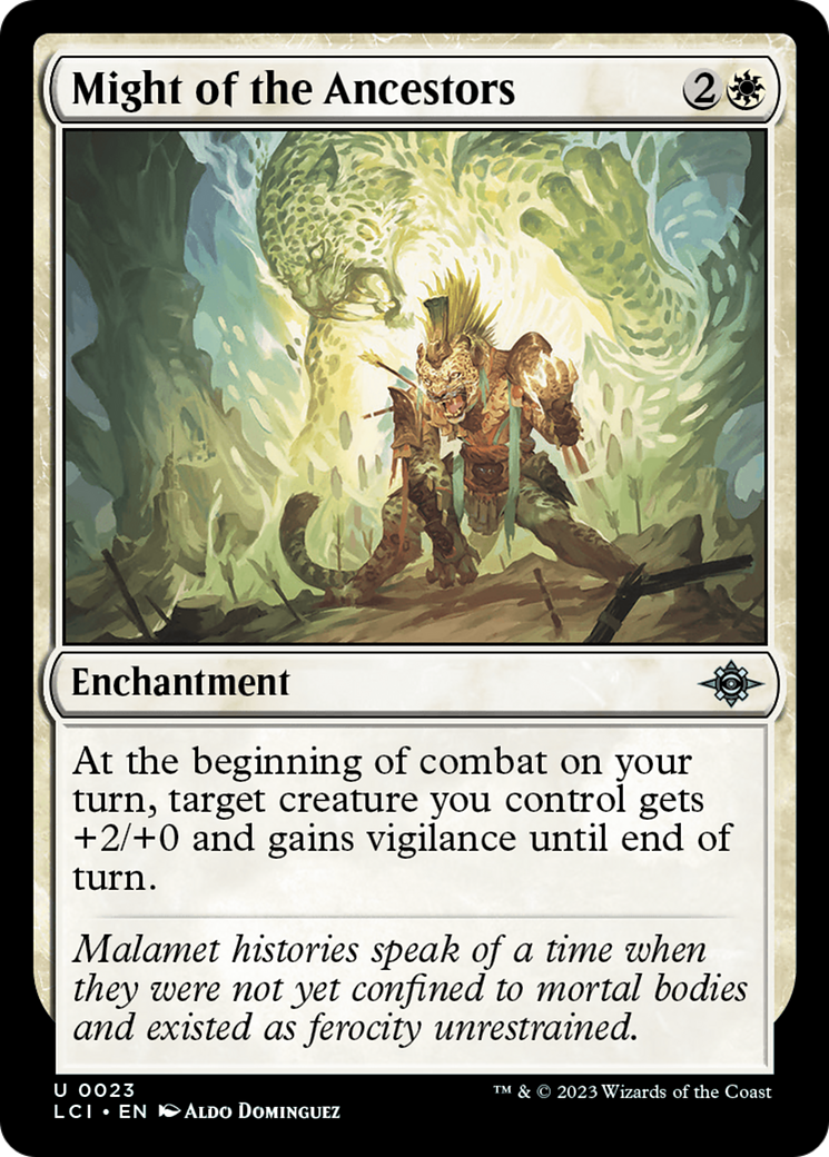 Might of the Ancestors [The Lost Caverns of Ixalan] MTG Single Magic: The Gathering    | Red Claw Gaming