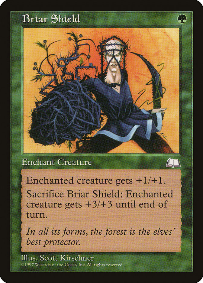Briar Shield [Weatherlight] MTG Single Magic: The Gathering | Red Claw Gaming