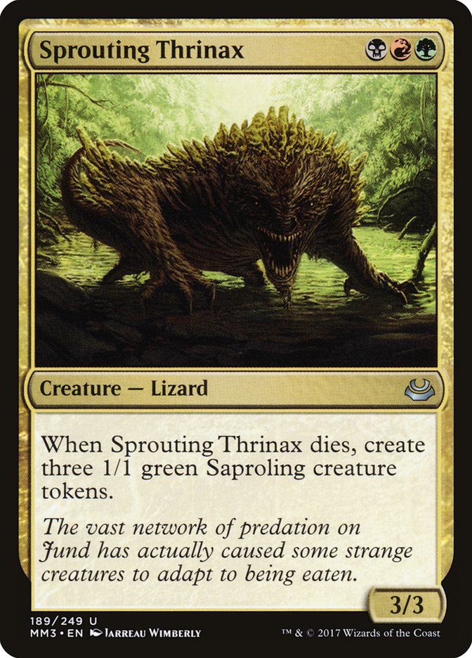 Sprouting Thrinax [Modern Masters 2017] MTG Single Magic: The Gathering | Red Claw Gaming