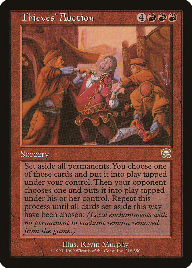Thieves' Auction [Mercadian Masques] MTG Single Magic: The Gathering | Red Claw Gaming