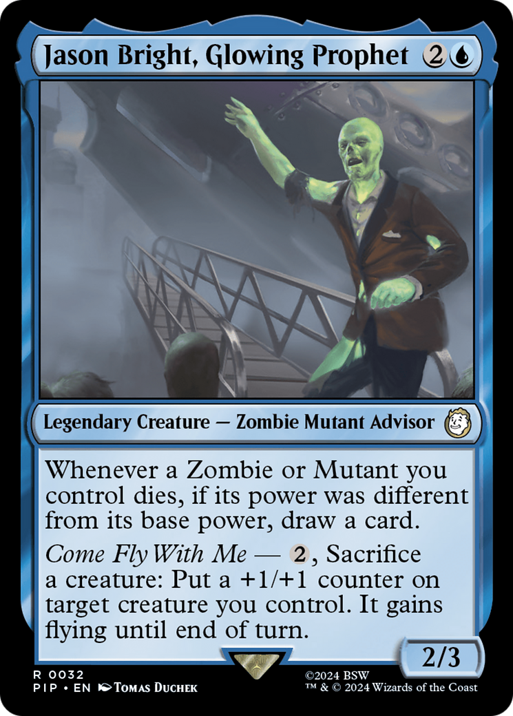 Jason Bright, Glowing Prophet [Fallout] MTG Single Magic: The Gathering | Red Claw Gaming
