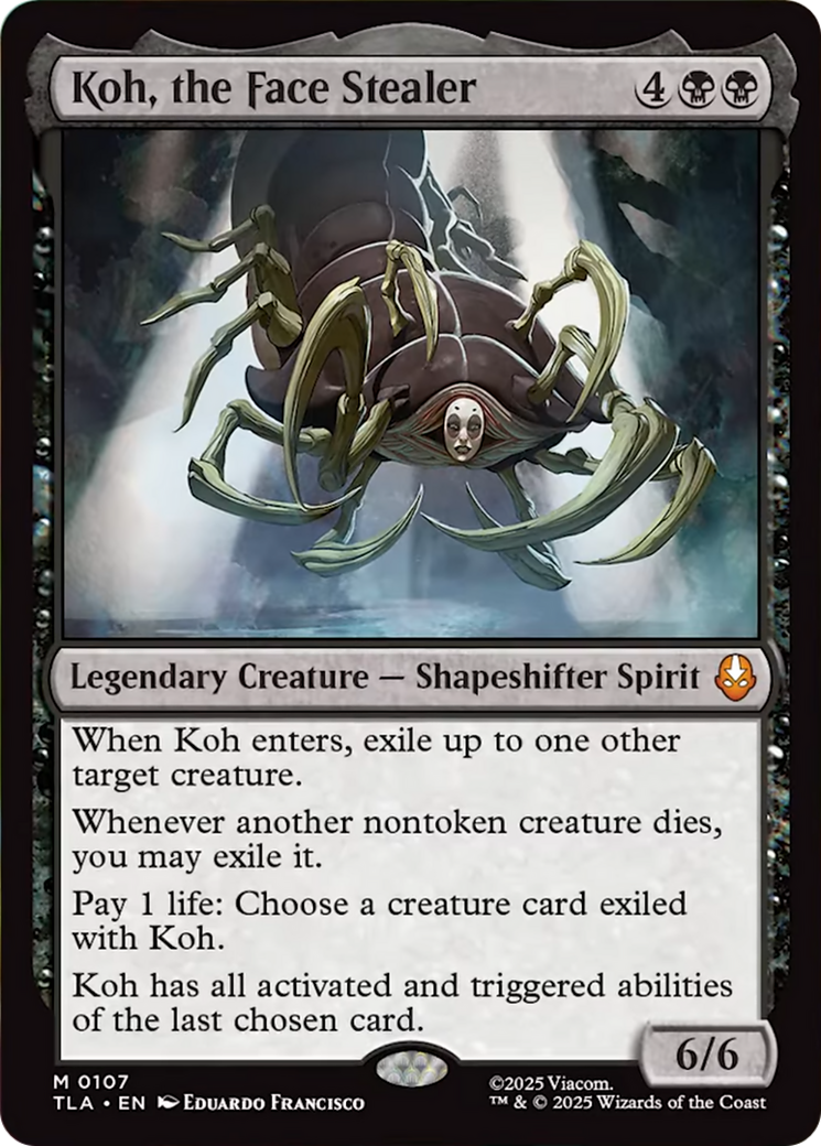 Koh, the Face Stealer [Avatar: The Last Airbender] MTG Single Magic: The Gathering | Red Claw Gaming