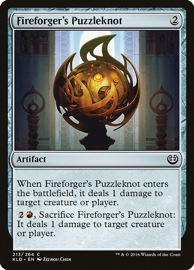 Fireforger's Puzzleknot [Kaladesh] MTG Single Magic: The Gathering | Red Claw Gaming