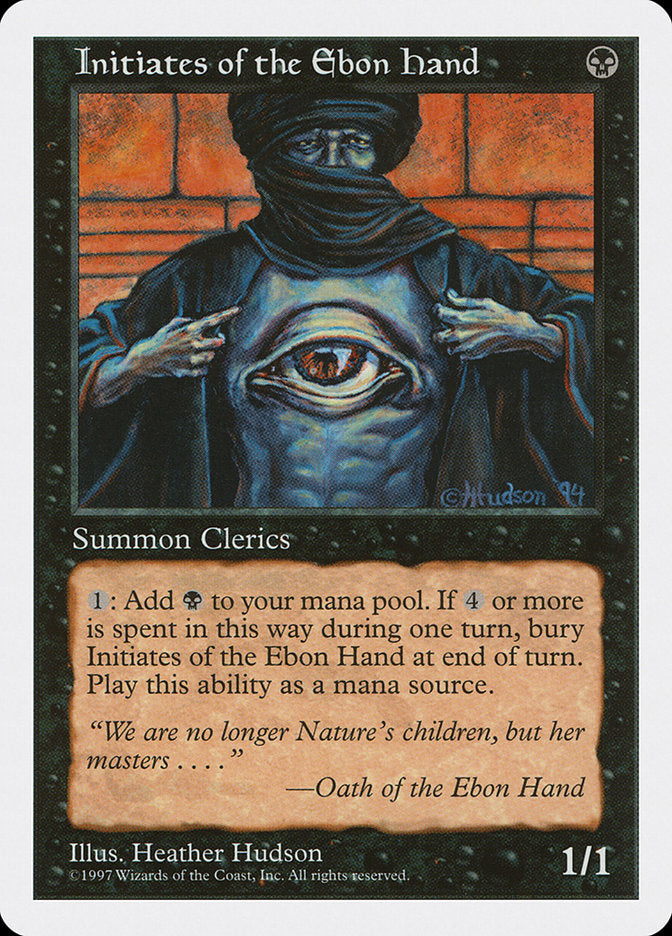 Initiates of the Ebon Hand [Fifth Edition] MTG Single Magic: The Gathering | Red Claw Gaming