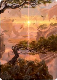 Windswept Heath Art Card [Zendikar Rising Art Series] MTG Single Magic: The Gathering | Red Claw Gaming