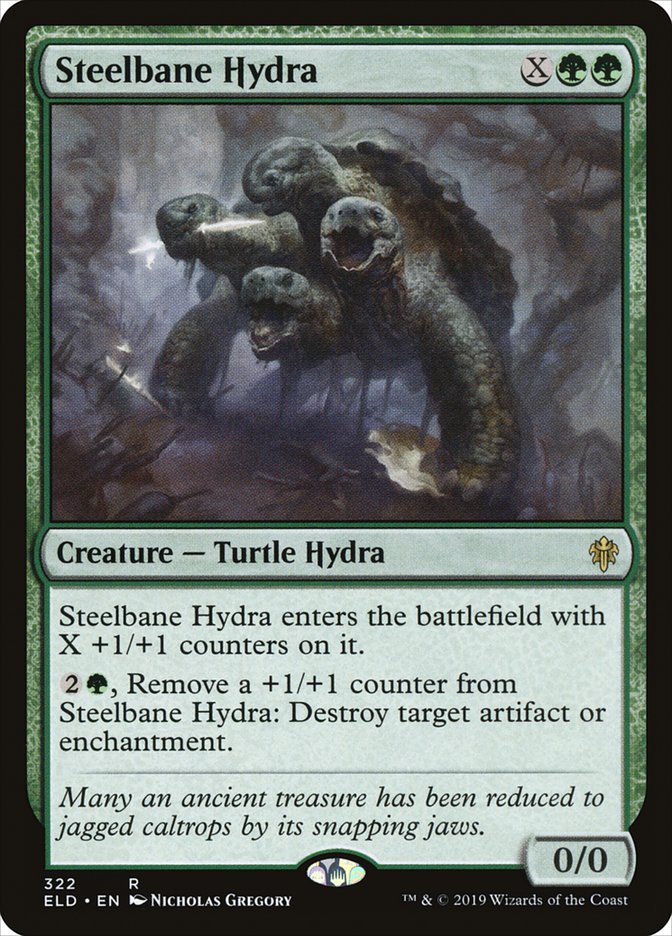 Steelbane Hydra [Throne of Eldraine] MTG Single Magic: The Gathering | Red Claw Gaming