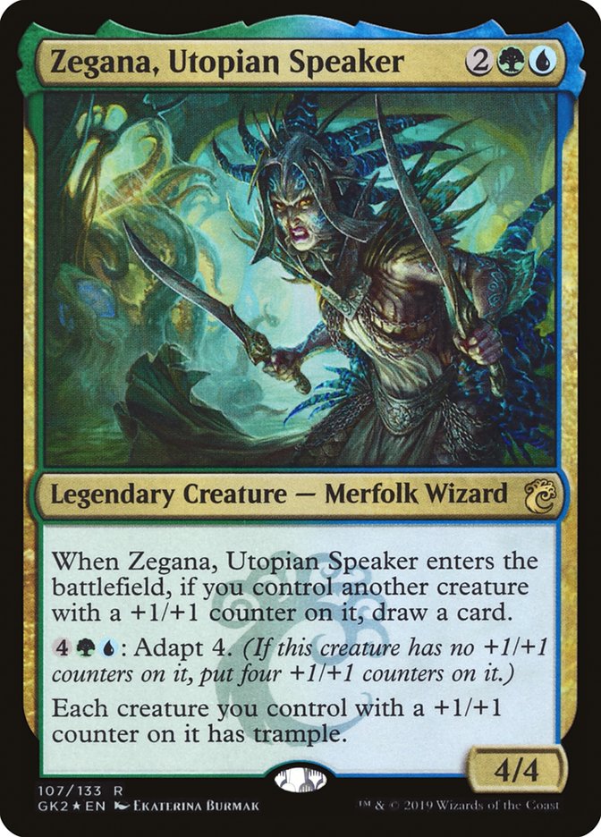 Zegana, Utopian Speaker [Ravnica Allegiance Guild Kit] MTG Single Magic: The Gathering | Red Claw Gaming
