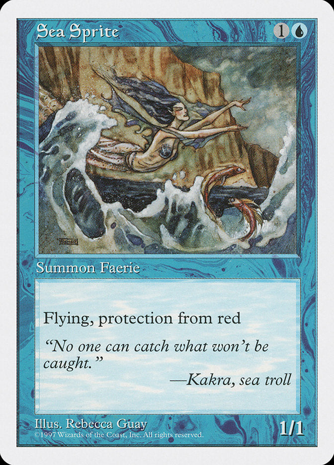 Sea Sprite [Fifth Edition] MTG Single Magic: The Gathering | Red Claw Gaming