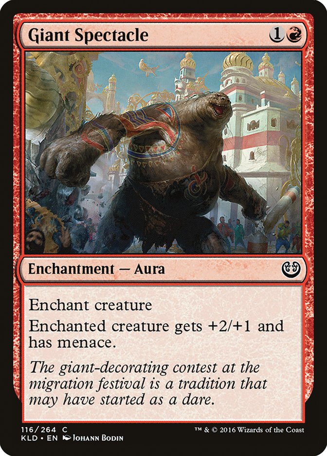 Giant Spectacle [Kaladesh] MTG Single Magic: The Gathering | Red Claw Gaming