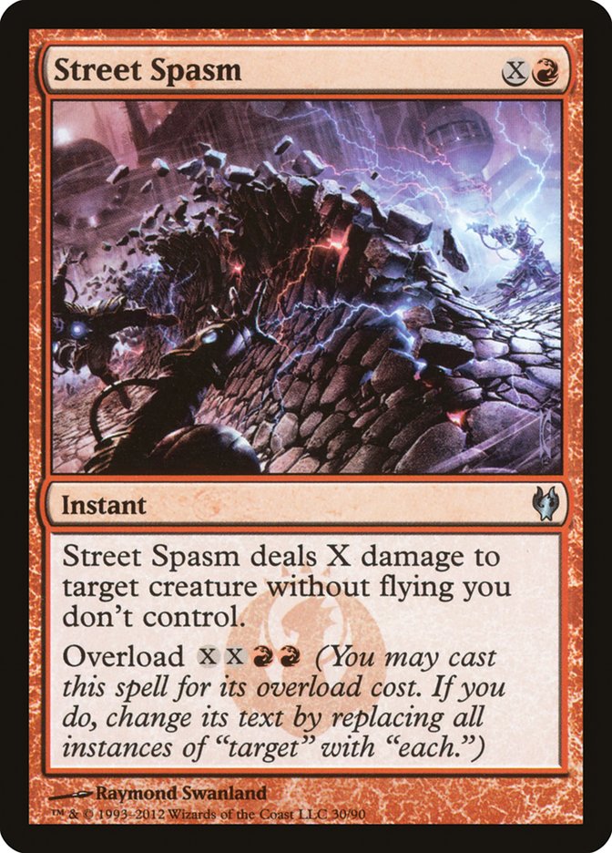 Street Spasm [Duel Decks: Izzet vs. Golgari] MTG Single Magic: The Gathering | Red Claw Gaming