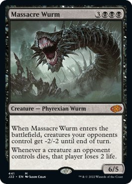 Massacre Wurm [Jumpstart 2022] MTG Single Magic: The Gathering | Red Claw Gaming