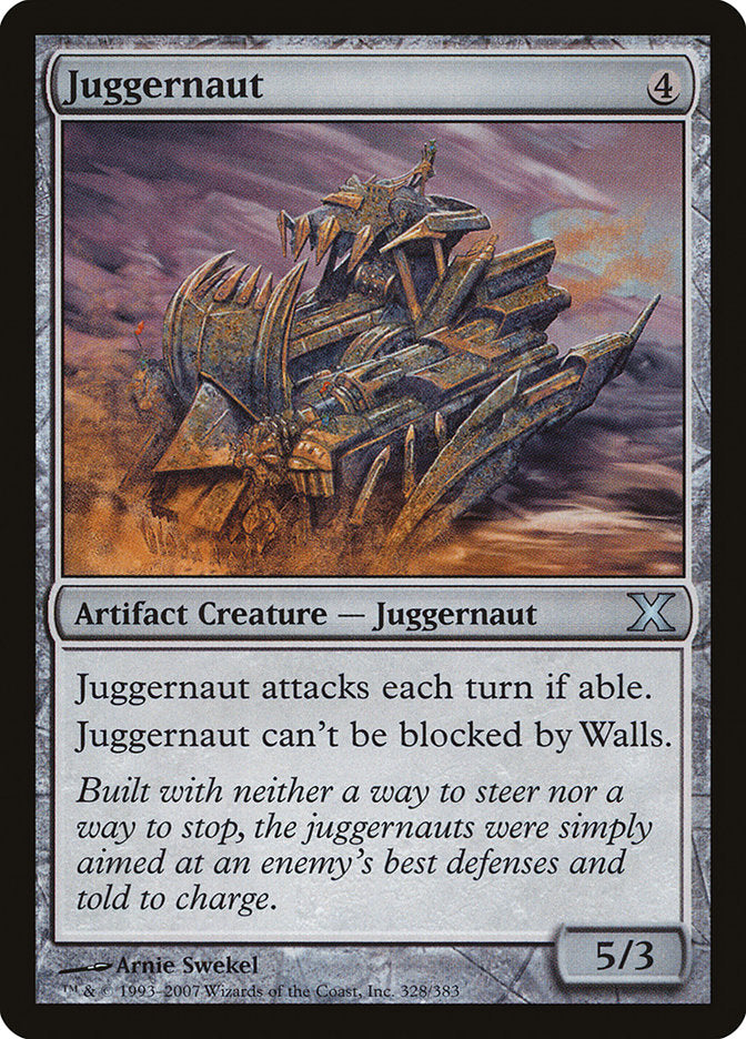 Juggernaut [Tenth Edition] MTG Single Magic: The Gathering | Red Claw Gaming