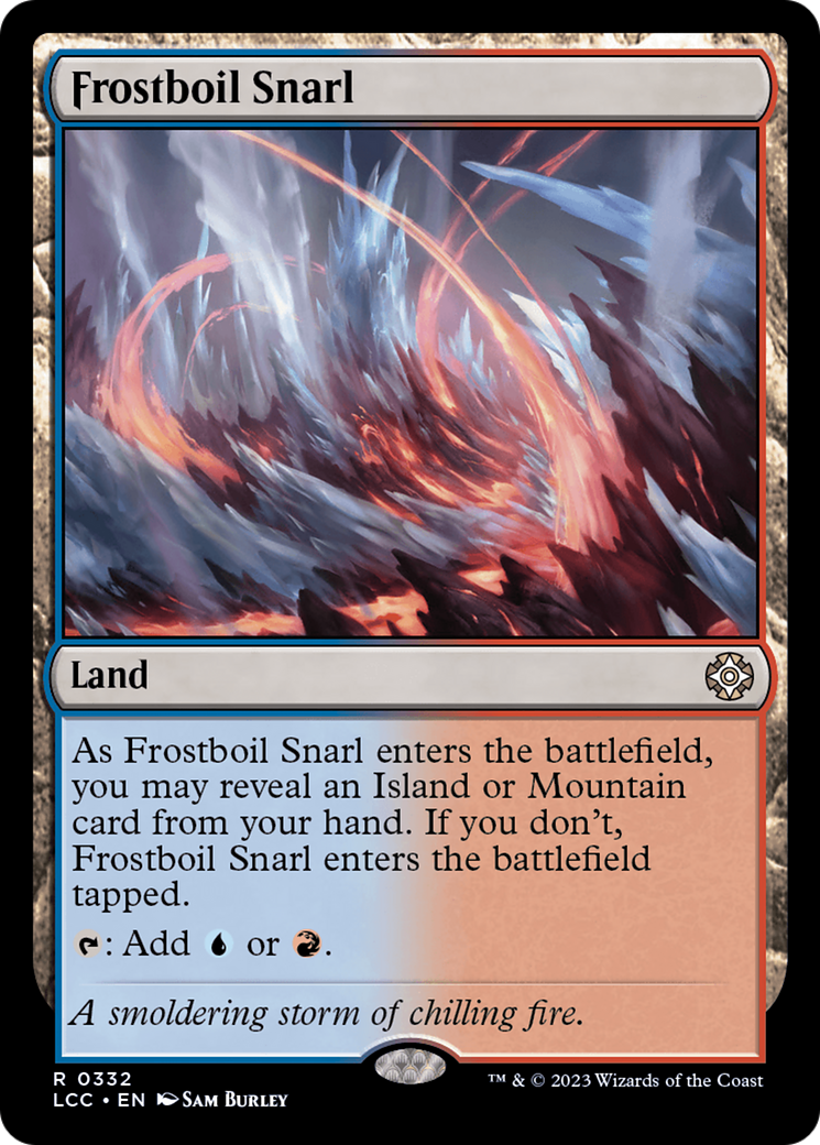 Frostboil Snarl [The Lost Caverns of Ixalan Commander] MTG Single Magic: The Gathering | Red Claw Gaming