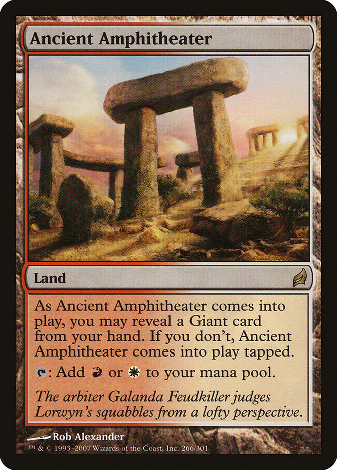 Ancient Amphitheater [Lorwyn] MTG Single Magic: The Gathering | Red Claw Gaming