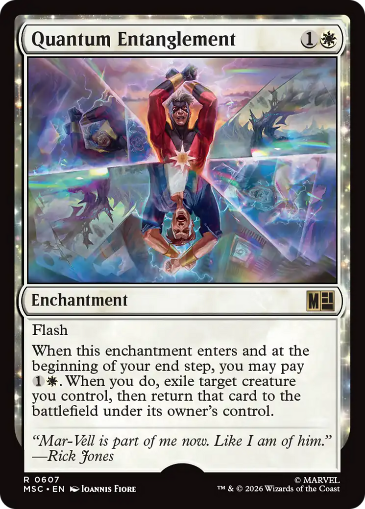 Quantum Entanglement [Marvel Super Heroes Commander] MTG Single Magic: The Gathering | Red Claw Gaming