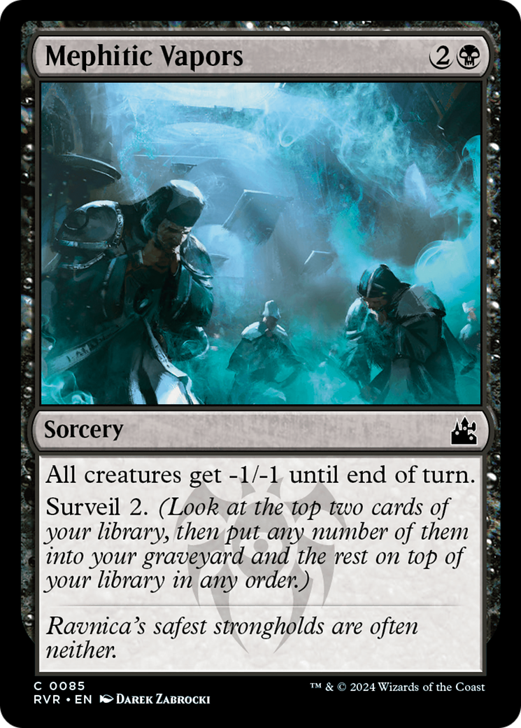 Mephitic Vapors [Ravnica Remastered] MTG Single Magic: The Gathering | Red Claw Gaming