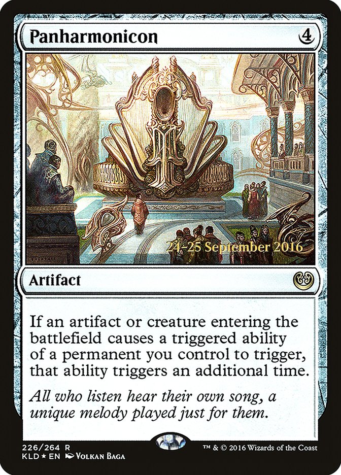 Panharmonicon [Kaladesh Prerelease Promos] MTG Single Magic: The Gathering | Red Claw Gaming